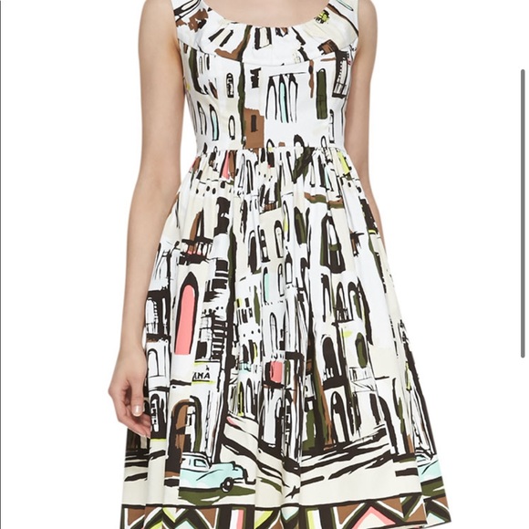 kate spade Dresses & Skirts - Kate Spade Landscape Havana Cityscape Dress Size 2